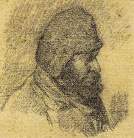 Jean-François Millet - Autoportrait