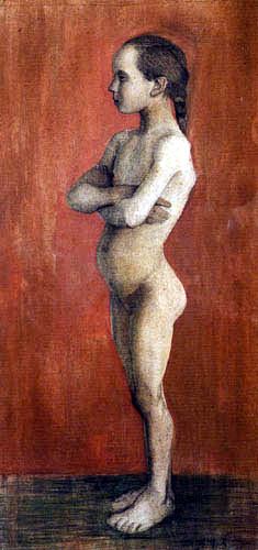 Paula Modersohn-Becker - Chica desnuda