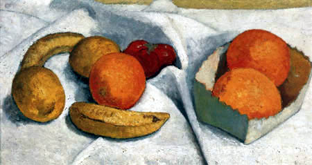 Paula Modersohn-Becker - Nature morte aux oranges, les bananes et les citrons