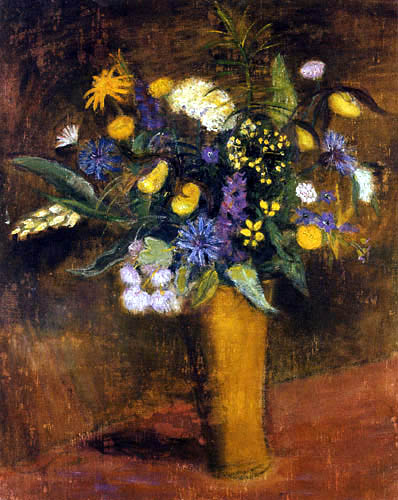 Otto Modersohn - A bouquet of wild flowers