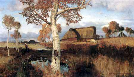 Otto Modersohn - Autumn in the Moor