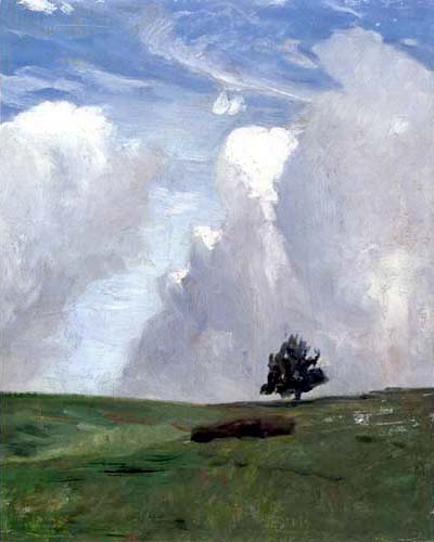 Otto Modersohn - Clouds