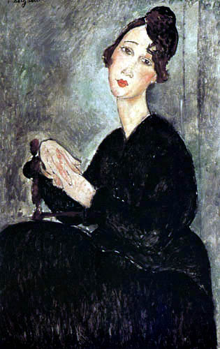 Amedeo Modigliani - Mujer sentado