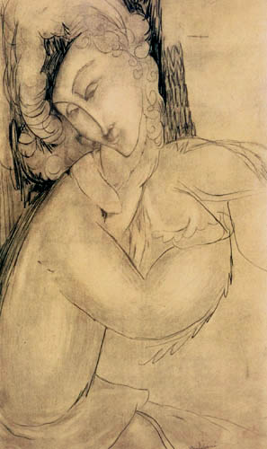 Amedeo Modigliani - Karyatide