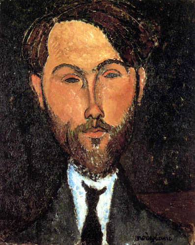 Amedeo Modigliani - Portrait of Leopold Zborowski