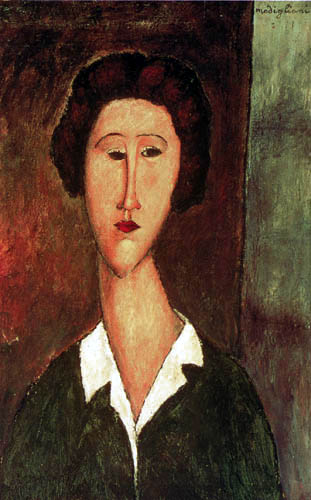 Amedeo Modigliani - Retrato de una Señora
