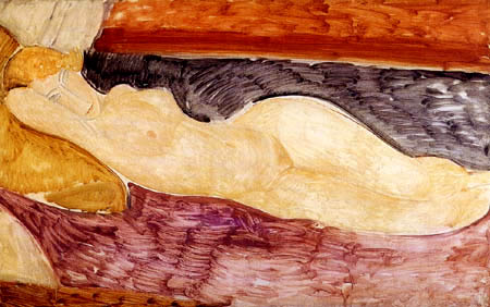 Amedeo Modigliani - Femme Nue allonge