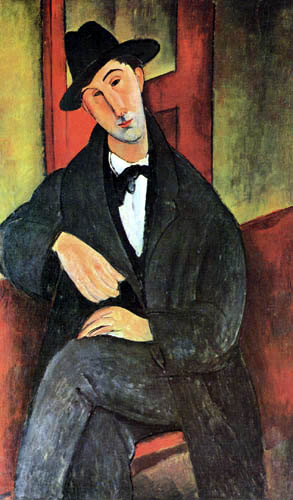 Amedeo Modigliani - Porträt Mario Vargolis