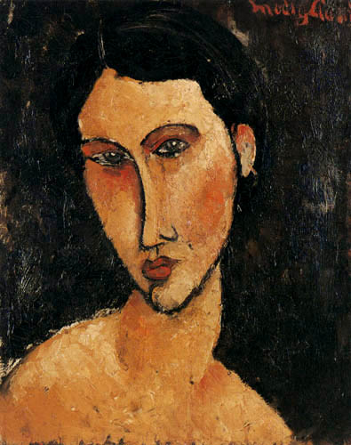 Amedeo Modigliani - Portrait of a young Woman