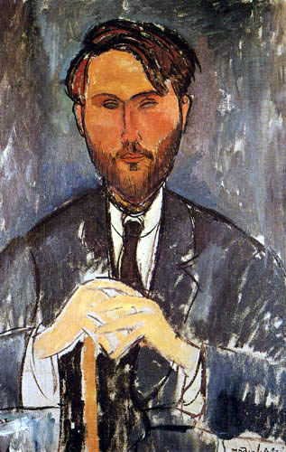 Amedeo Modigliani - Porträt Leopold Zborowski
