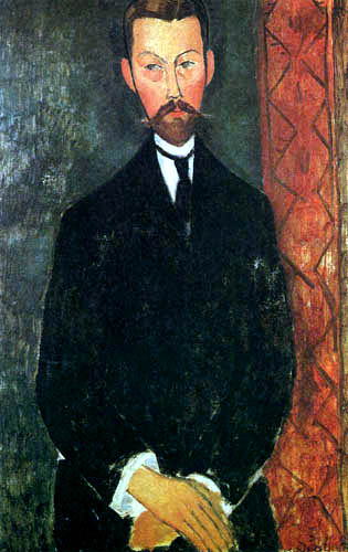 Amedeo Modigliani - Bildnis Paul Alexandre