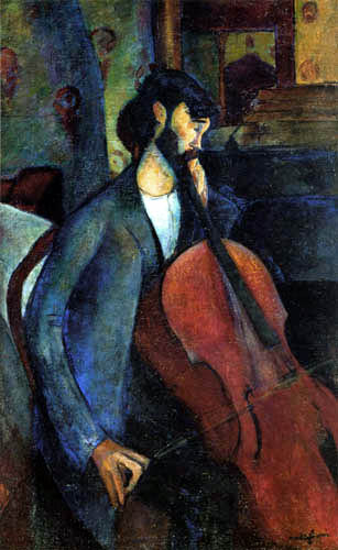 Amedeo Modigliani - Le Violoncelliste