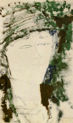 Amedeo Modigliani - Portrait of Beatrice Hastings