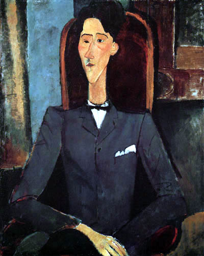 Amedeo Modigliani - Portrait d' Jean Cocteau