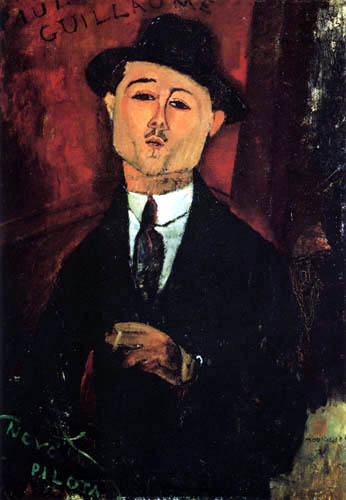 Amedeo Modigliani - Portrait of Paul Guillaume