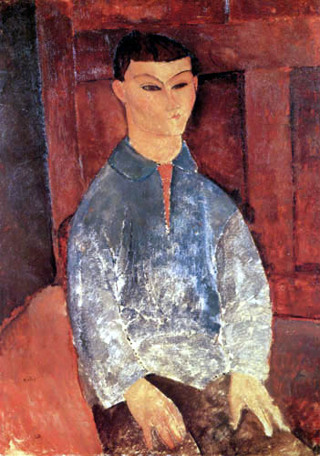 Amedeo Modigliani - Retrato de Moise Kisling