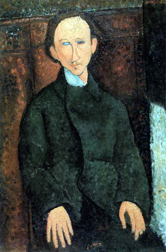 Amedeo Modigliani - Retrato de Pinchus Krémègne