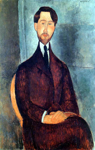 Amedeo Modigliani - Retrato de Leopold Zborowski