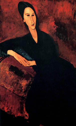 Amedeo Modigliani - Retrato Anna Zborowska