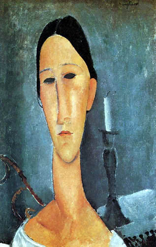 Amedeo Modigliani - Portrait Anna Zborowska