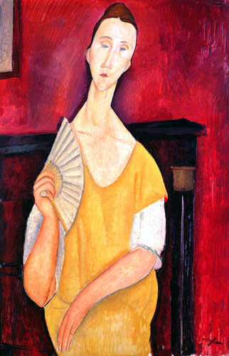 Amedeo Modigliani - Retrato de Lunia Czechowska