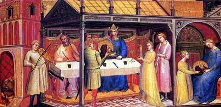 Lorenzo Monaco - The Banquet of Herod