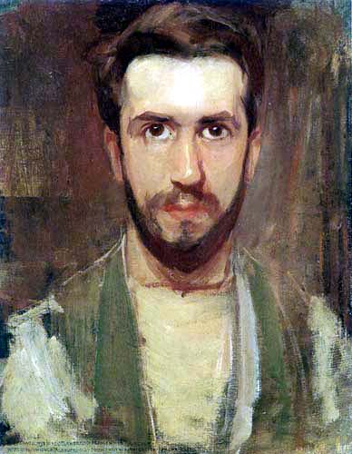 Piet (Pieter Cornelis) Mondrian (Mondriaan) - Autoportrait