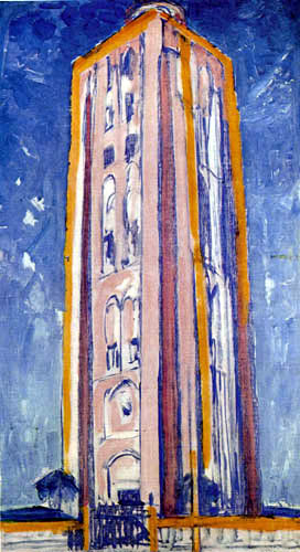 Piet (Pieter Cornelis) Mondrian (Mondriaan) - Phare de Chapelle de l'Ouest