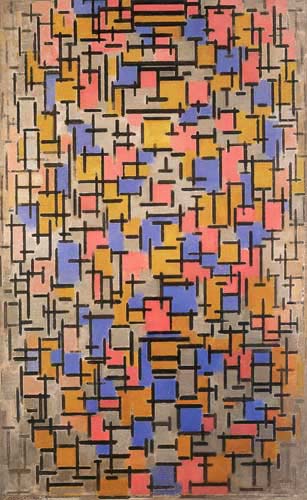 Piet (Pieter Cornelis) Mondrian (Mondriaan) - Composition