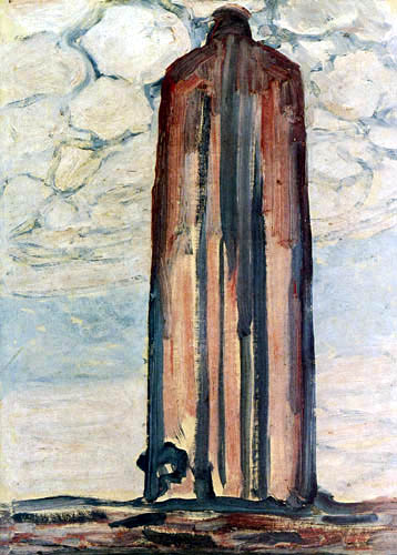 Piet (Pieter Cornelis) Mondrian (Mondriaan) - Phare de Chapelle de l'Ouest