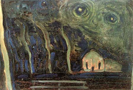Piet (Pieter Cornelis) Mondrian (Mondriaan) - Nightly landscape I