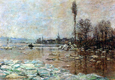 Claude Oscar Monet - Ice break