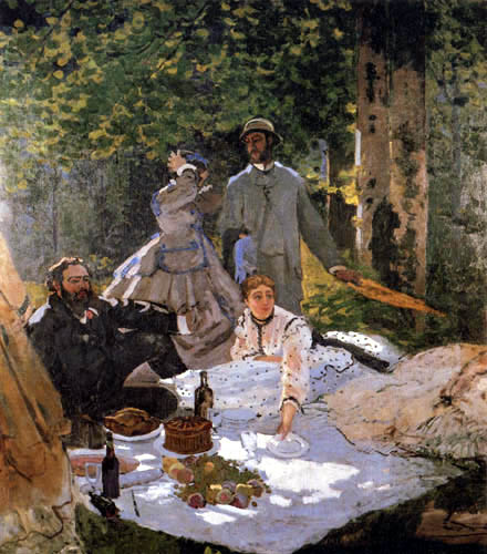 Claude Oscar Monet - The Luncheon on the Grass