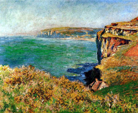 Claude Oscar Monet - Steilküste bei Varengeville