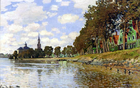 Claude Oscar Monet - Zaandam, Holland