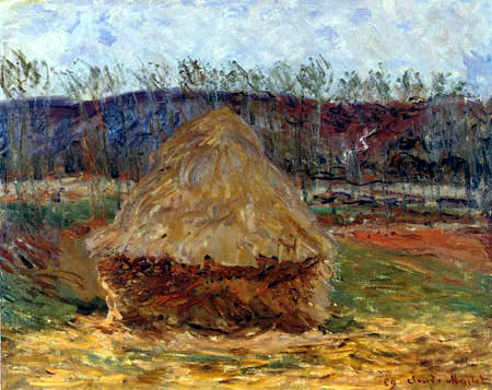 Claude Oscar Monet - Getreidehaufen