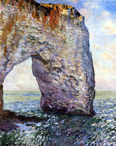 Claude Oscar Monet - Die Manneporte, Etretat
