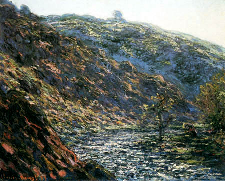 Claude Oscar Monet - Canyon of Petite Creuse