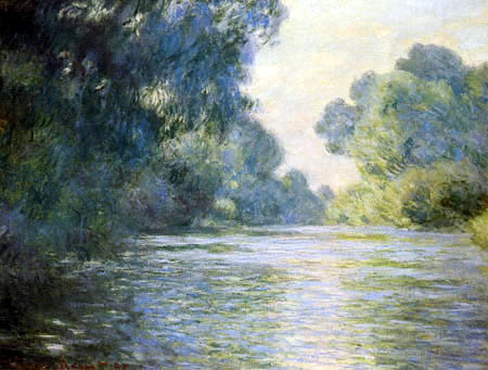 Claude Oscar Monet - The Seine near Giverny