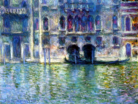 Claude Oscar Monet - Palazzo de Mula, Venedig