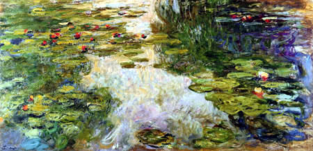 Claude Oscar Monet - Seerosenkomposition