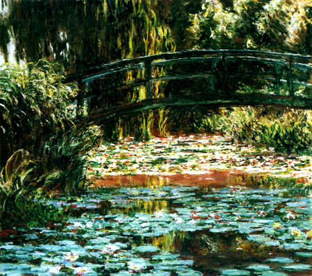 Claude Oscar Monet - Japanese bridge, Giverny