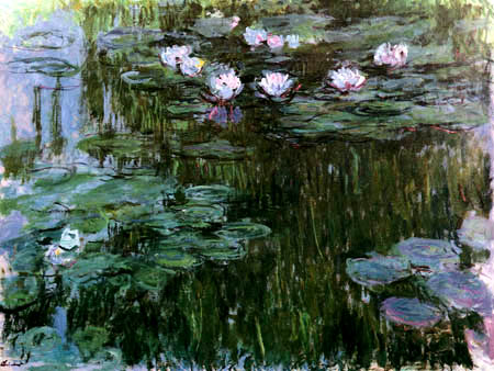 Claude Oscar Monet - Seerosen