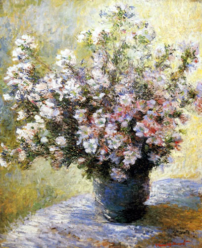 Claude Oscar Monet - Flower vase