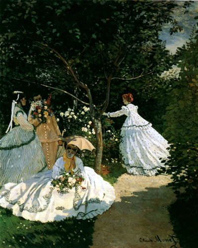 Claude Oscar Monet - Woman in garden