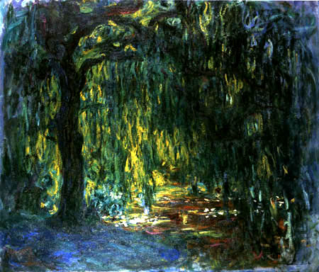 Claude Oscar Monet - The weeping willow