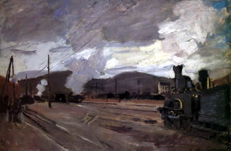 Claude Oscar Monet - The Railway Station, Argenteuil