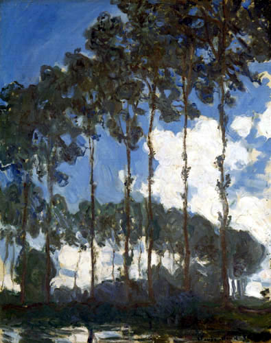 Claude Oscar Monet - Pappeln entlang der Epte