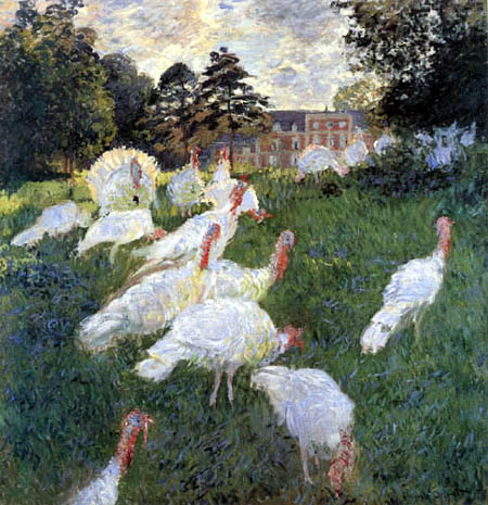 Claude Oscar Monet - Turkeys