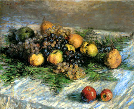 Claude Oscar Monet - Still life with pears